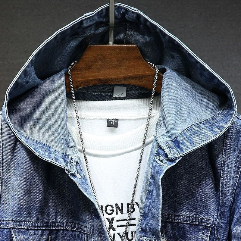 Urban Drift Denim Hoodie Jacket
