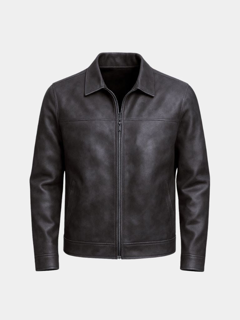 Regent Estate Leather Jacket - Cross & Crown