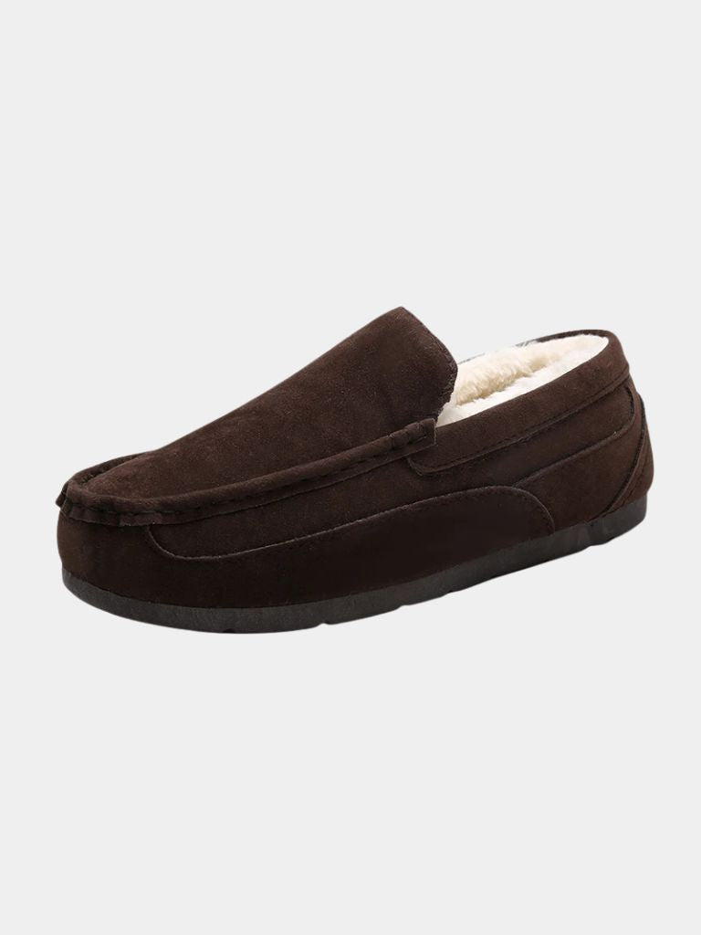 Valerio Suede Comfort Loafers - Cross & Crown
