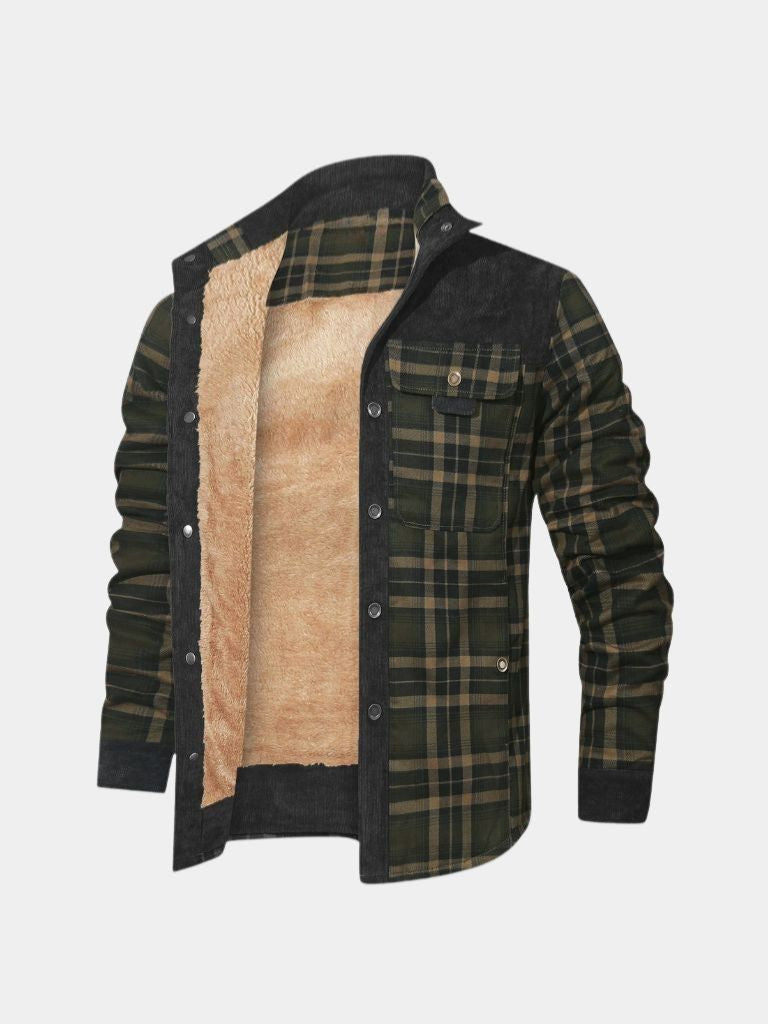 Redwood Rustic Flannel Jacket - Cross & Crown