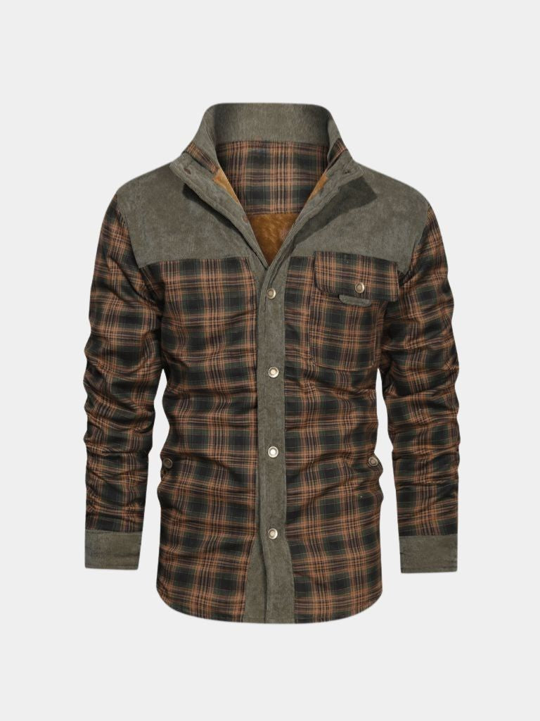 Redwood Rustic Flannel Jacket - Cross & Crown