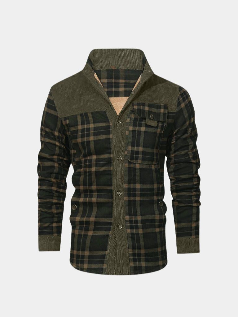 Redwood Rustic Flannel Jacket - Cross & Crown