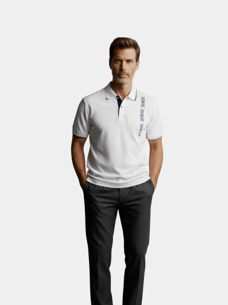 Vanguard Stitch Polo – Cross & Crown