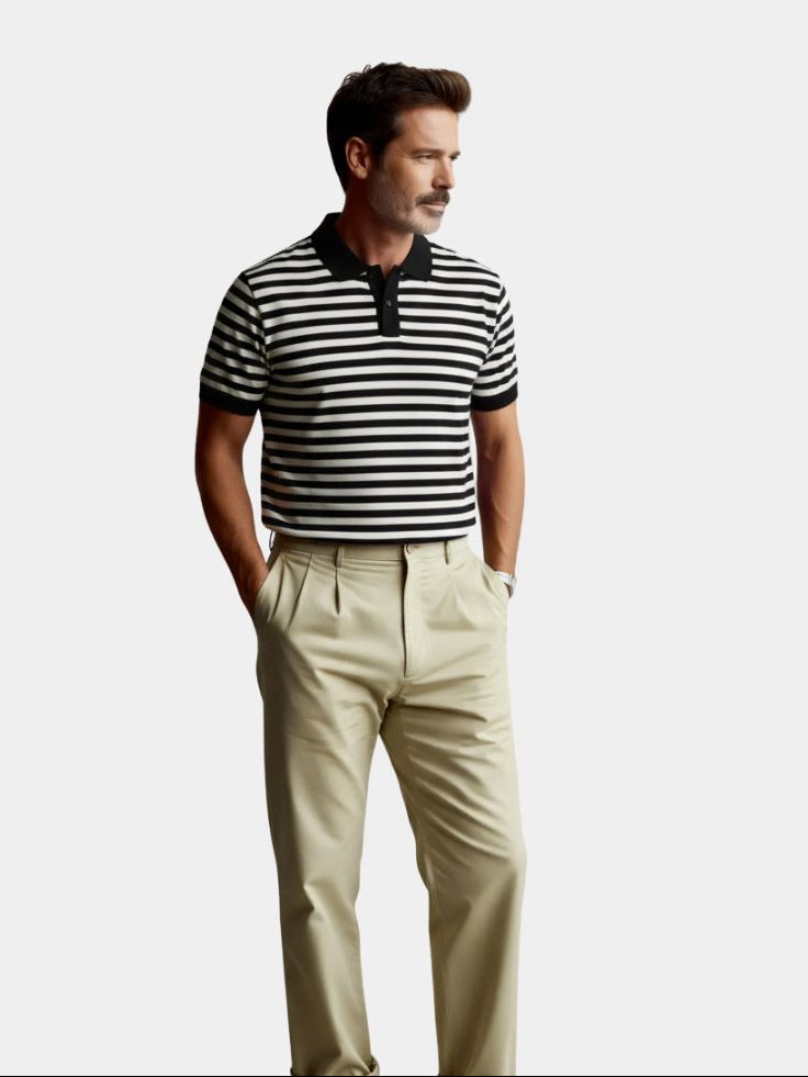 Corsaire Blanc Polo - Cross & Crown