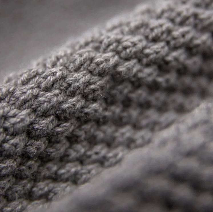 Half -Zip Knitted Hoodie