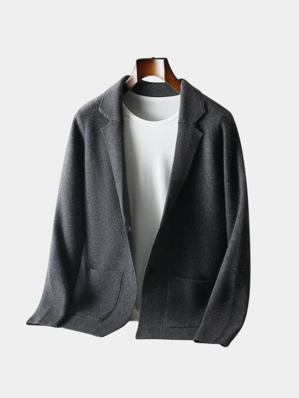 Laurent Italian Cashmere Blazer - Cross & Crown