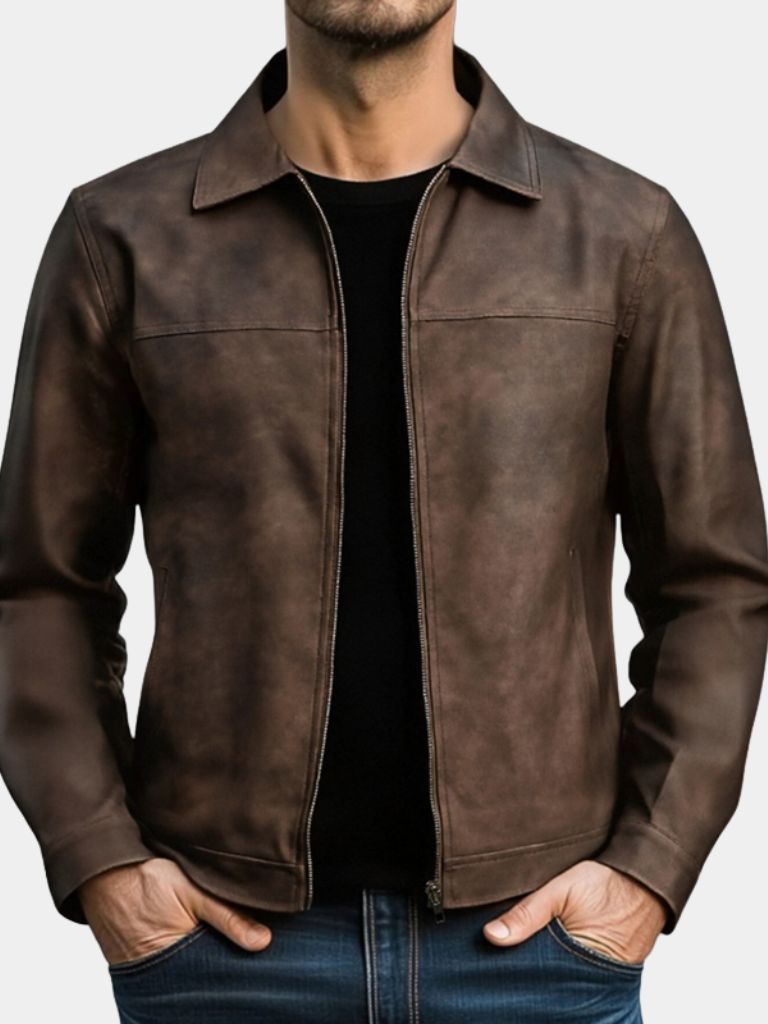 Regent Estate Leather Jacket - Cross & Crown