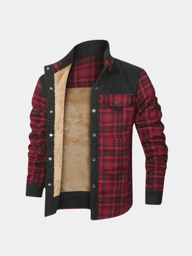 Redwood Rustic Flannel Jacket - Cross & Crown