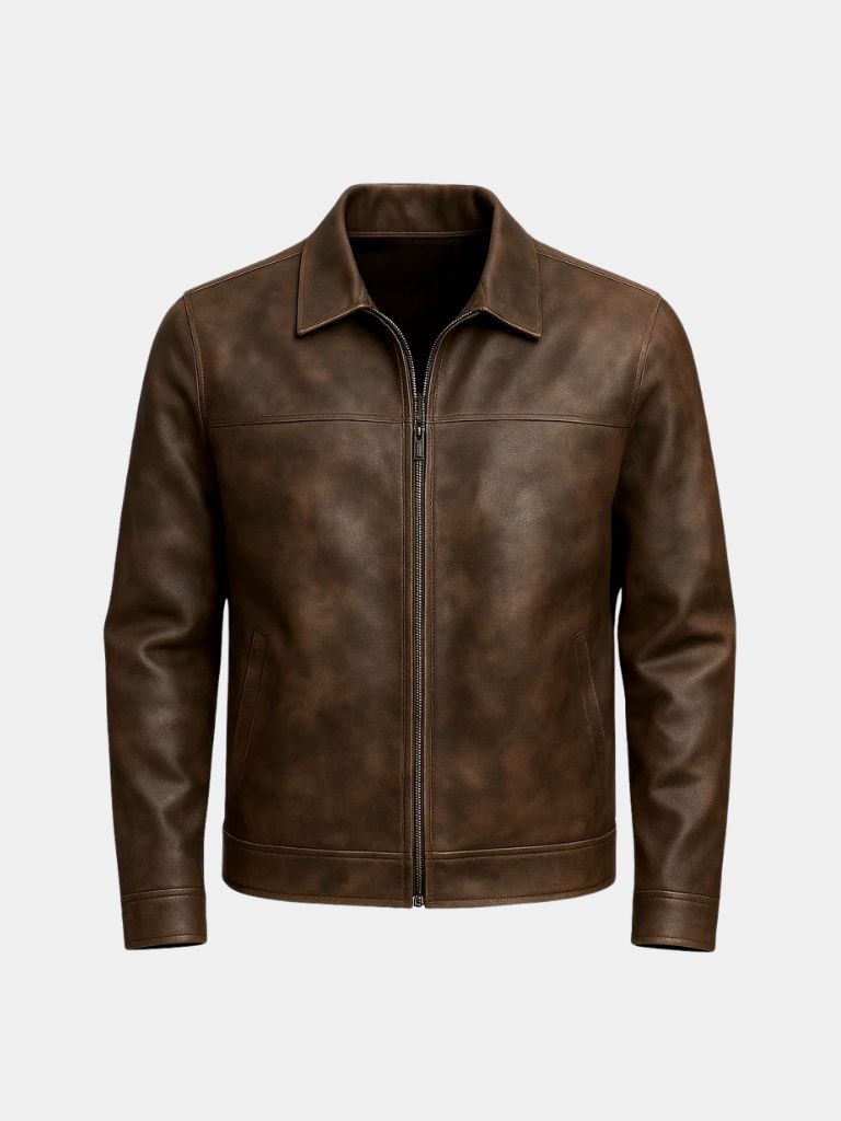 Regent Estate Leather Jacket - Cross & Crown