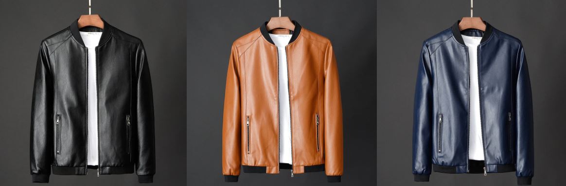 Leather Baseball Jacket