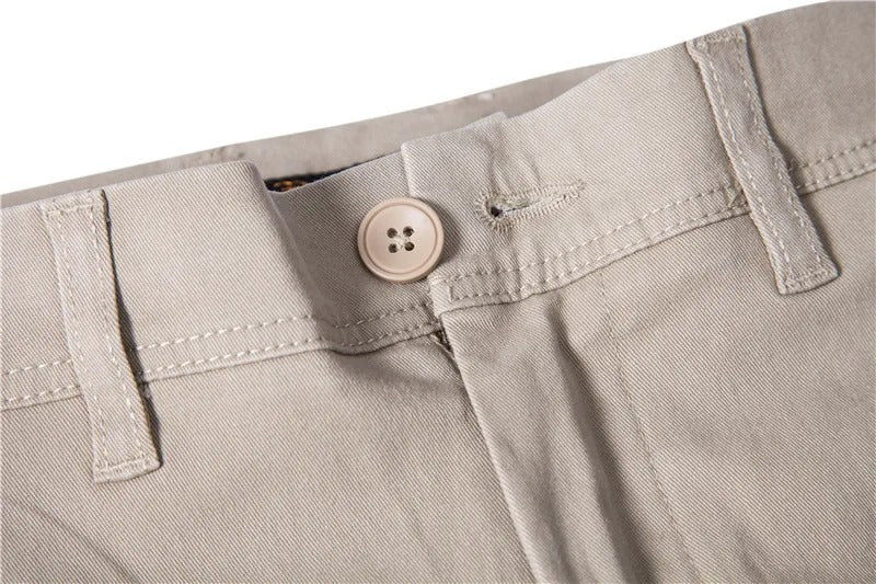 Slim Fit Casual Cotton Men Trousers