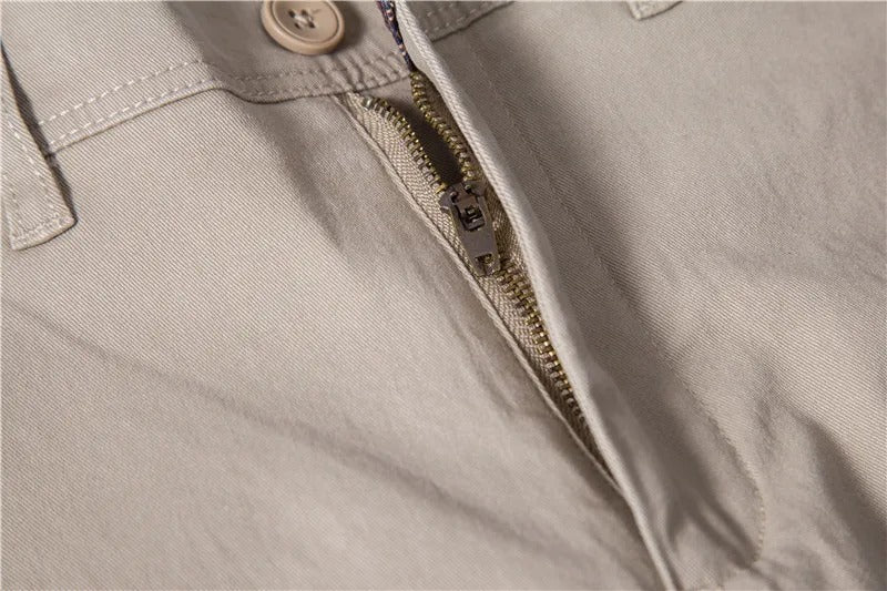 Slim Fit Casual Cotton Men Trousers