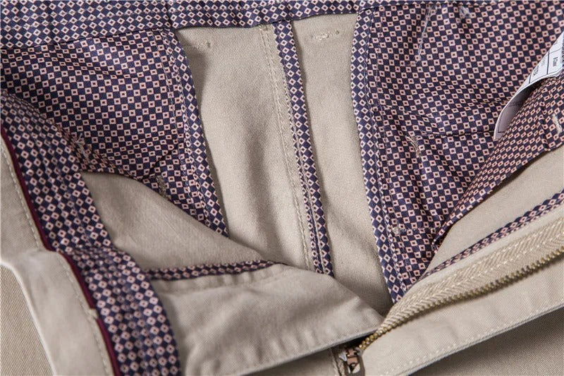 Slim Fit Casual Cotton Men Trousers