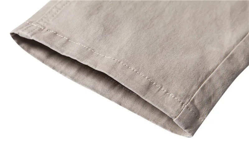 Slim Fit Casual Cotton Men Trousers