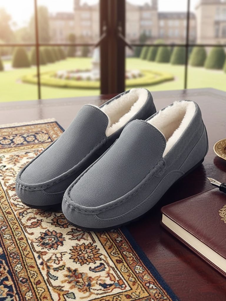 Valerio Suede Comfort Loafers - Cross & Crown