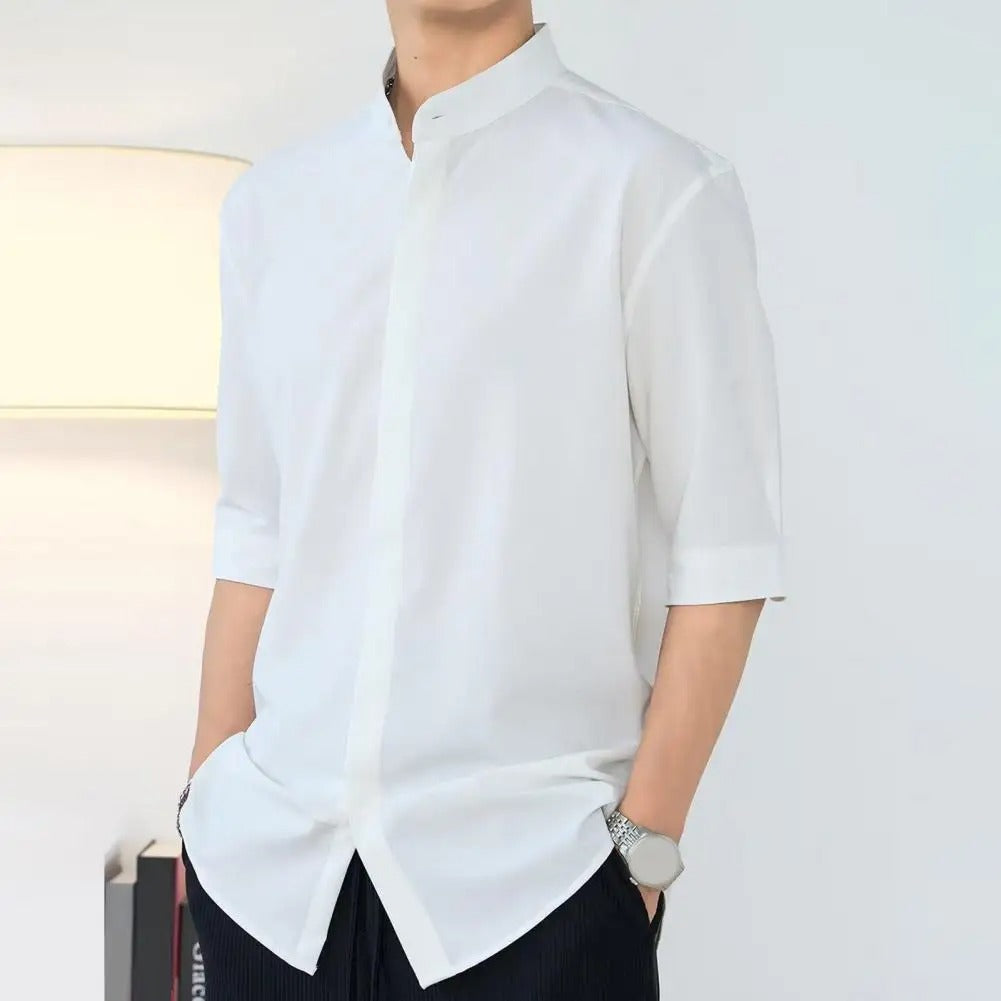 Zen Style Mandarin Shirt