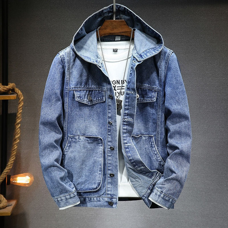 Urban Drift Denim Hoodie Jacket