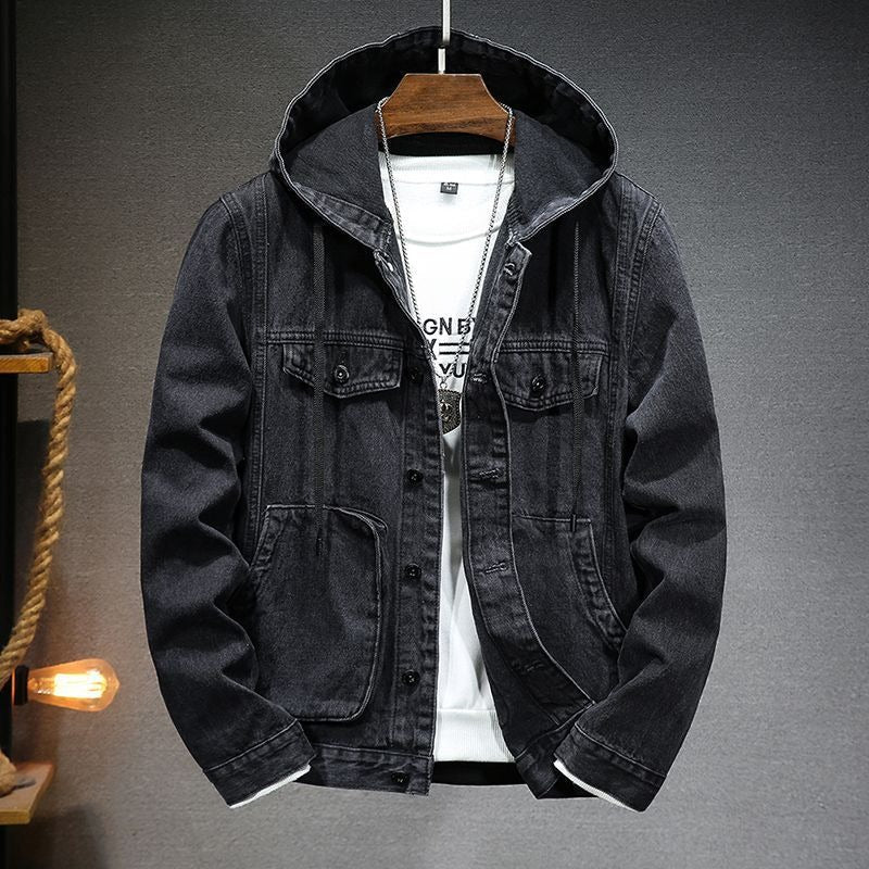 Urban Drift Denim Hoodie Jacket