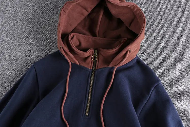 Fleeced Full Zip Up Hoodies
