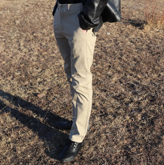 Slim Fit Casual Cotton Men Trousers