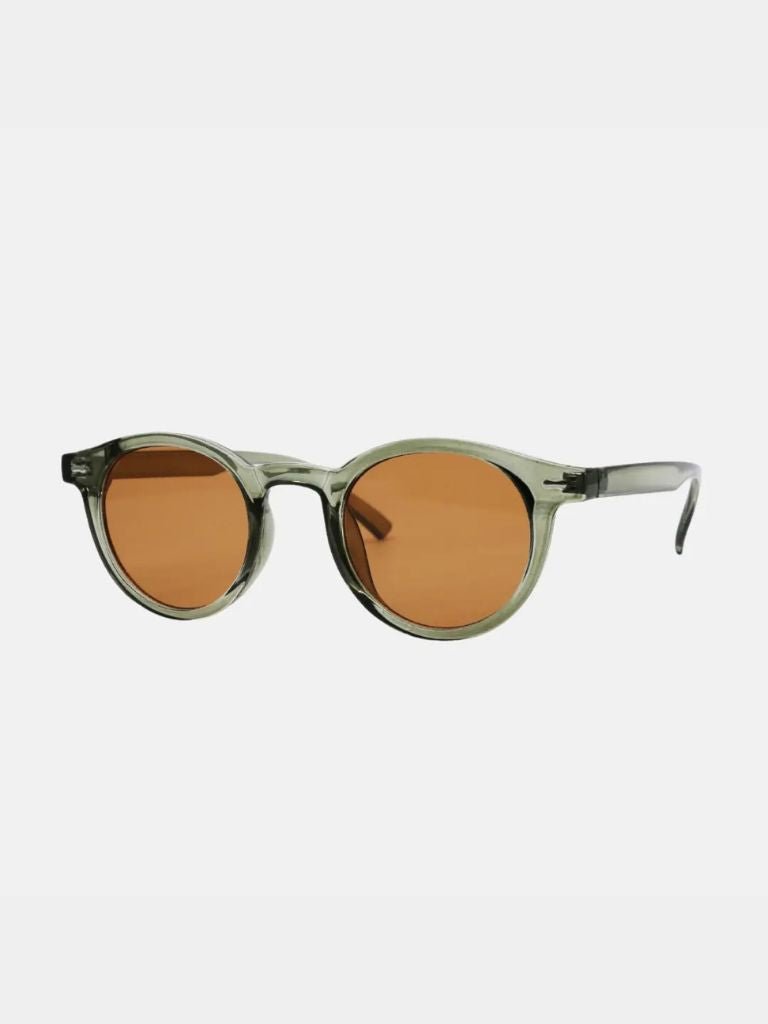 Amber Hide Sunglasses – Cross & Crown