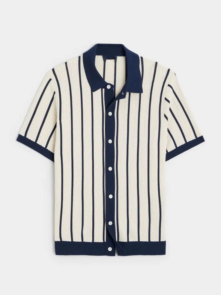 Atlantic Frame Knit Polo – Cross & Crown - Cross & Crown