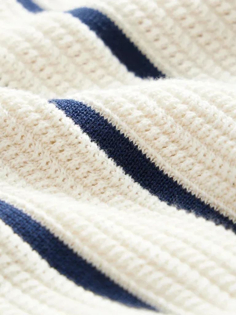 Atlantic Frame Knit Polo – Cross & Crown