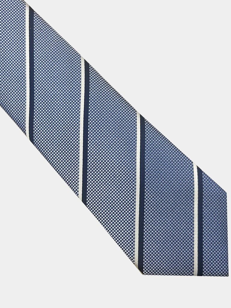 Blue Regent Tie – Cross & Crown