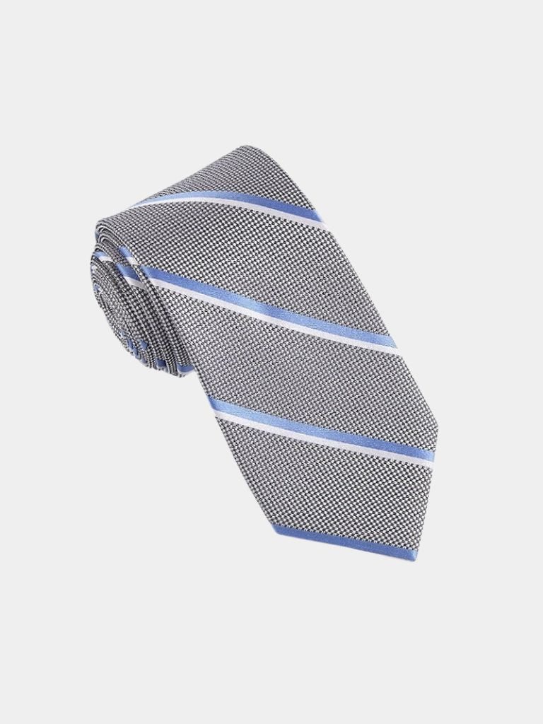 Blue Regent Tie – Cross & Crown