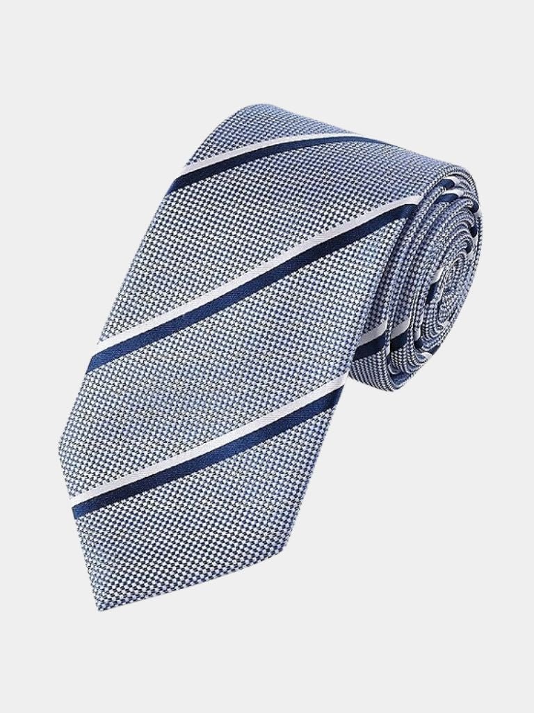 Blue Regent Tie – Cross & Crown - Cross & Crown