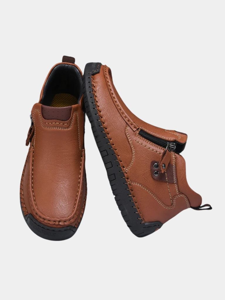 Brave Leather Boots - Cross & Crown