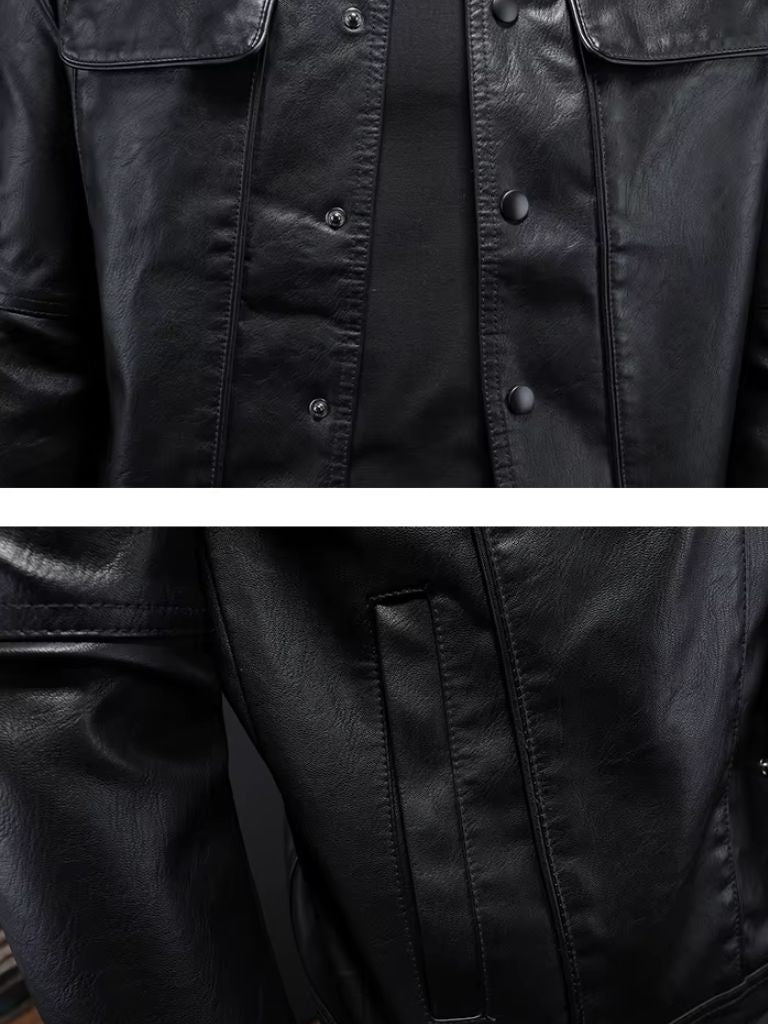 Bronze Rebel Leather Jacket – Cross & Crown