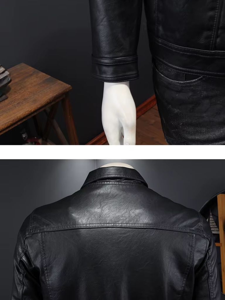 Bronze Rebel Leather Jacket – Cross & Crown
