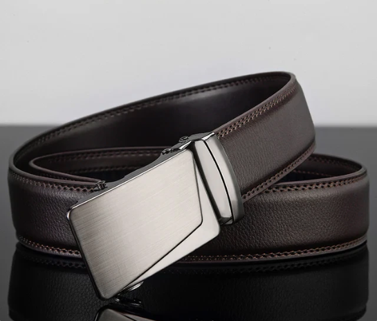 Leather Belt Metal Automatic Buckle