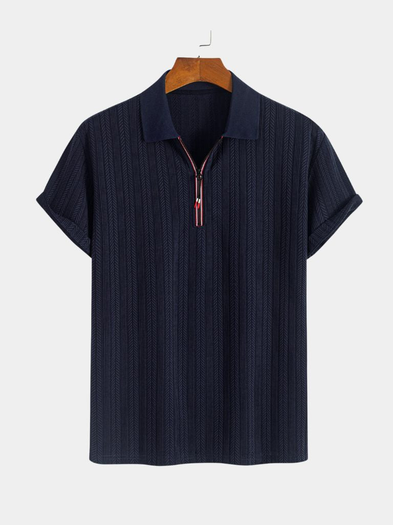 Cavalière Textured Polo – Cross & Crown - Cross & Crown