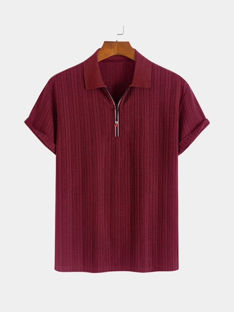 Cavalière Textured Polo – Cross & Crown - Cross & Crown