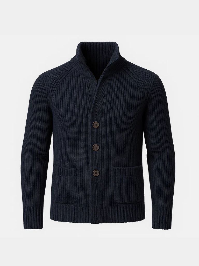Classic Heritage Botton Knit Jacket - Cross & Crown - Cross & Crown