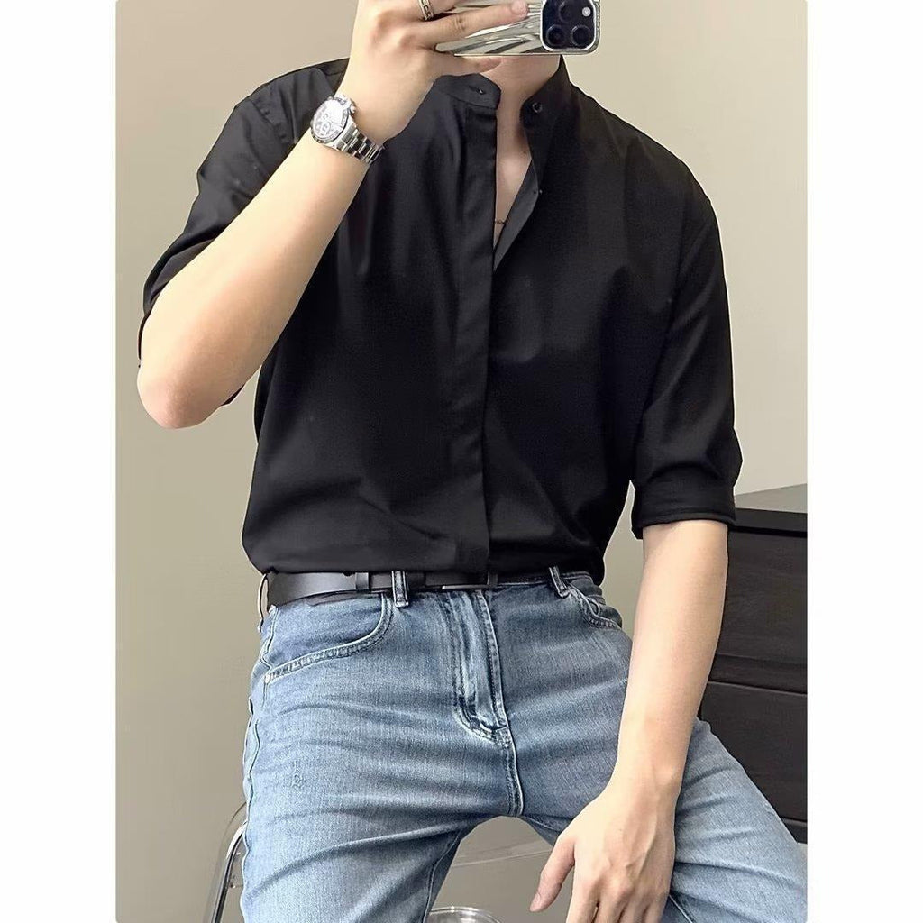 Zen Style Mandarin Shirt