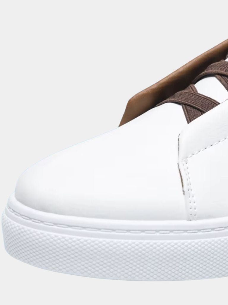 Essential Modern Leather Sneakers - Cross & Crown
