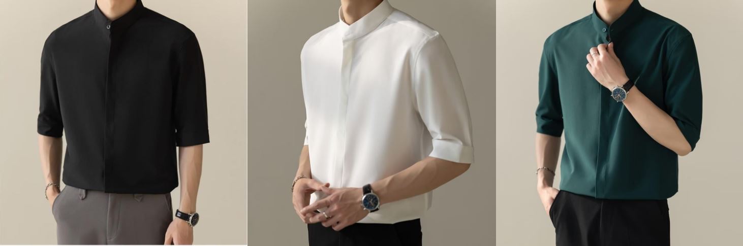 Zen Style Mandarin Shirt