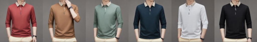 UrbanSharp Lapel T-Shirt - Sleek & Casual