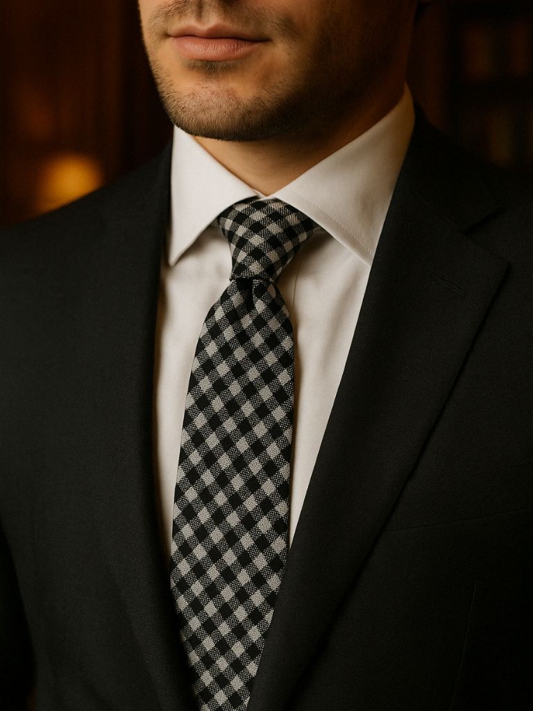 Gentleman’s Chess Tie – Cross & Crown