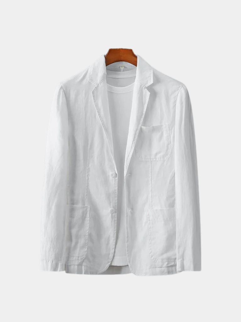 Gianni Summer Linen Blazer - Cross & Crown - Cross & Crown