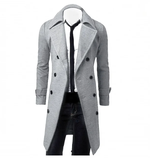 Double Breasted Trench Coat