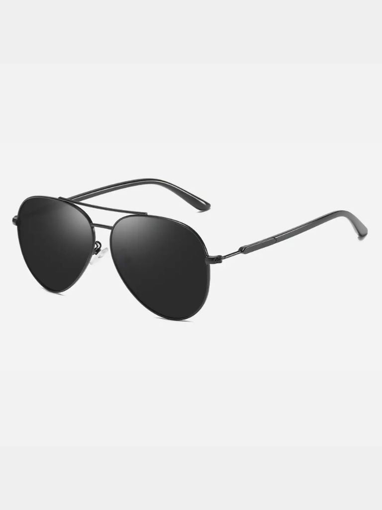 Halo Noir Polarized Sunglasses – Cross & Crown