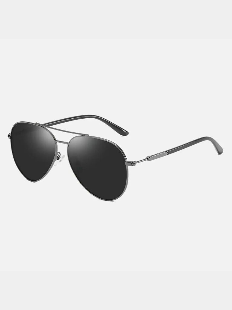 Halo Noir Polarized Sunglasses – Cross & Crown