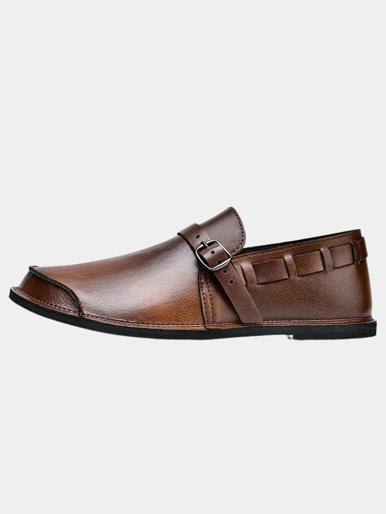 Lorenzo Ducal Leather Loafers – Cross & Crown