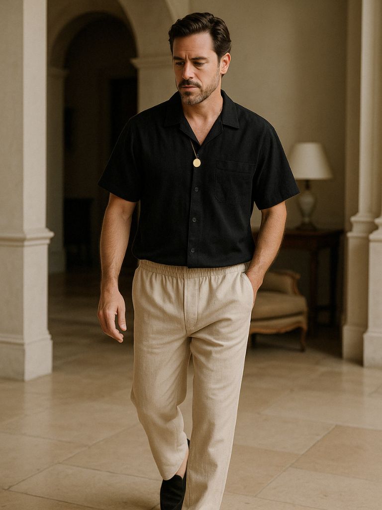 Medaglia Nera Set - Cross & Crown