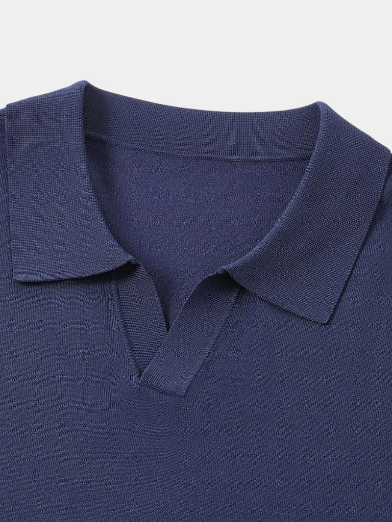 Navy Class Polo – Cross & Crown