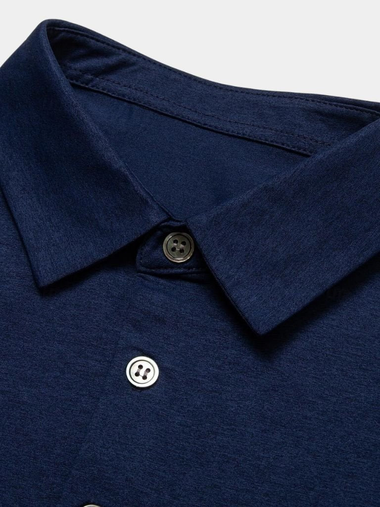 Navy Windsor Polo – Cross & Crown